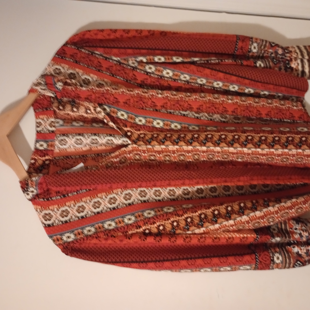 Bohemian Striped Blouse
